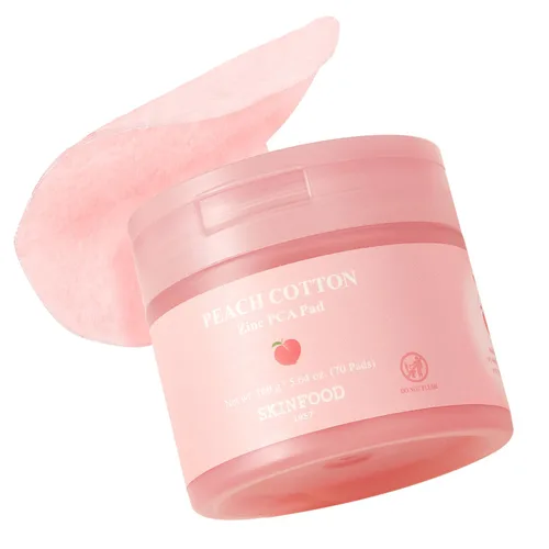 Vista 12 de SKINFOOD Almohadillas Tónicas con Péptidos de Bellota para Poros, Tónico Facial Coreano para el Cuidado de la Piel, Minimización de Poros