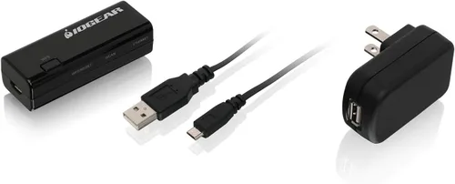 Vista 3 de IOGEAR Adaptador Universal de Ethernet a Wi-Fi N - Velocidades de hasta 300Mbps en 2.4GHz - Configuración protegida por Wi-Fi con botón (WPS)