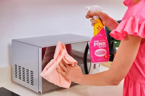 Vista 7 de Stardrops - The Pink Stuff - El paquete de pasta de limpieza Miracle y spray multiusos (2 pastas de limpieza, 1 aerosol multiuso)