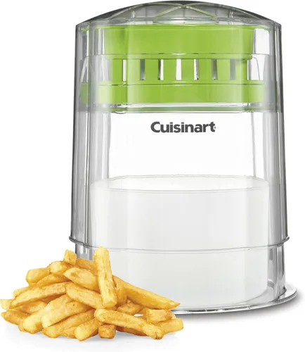 Vista 3 de Cuisinart PrepExpress - Cortador de patatas fritas, gris y transparente