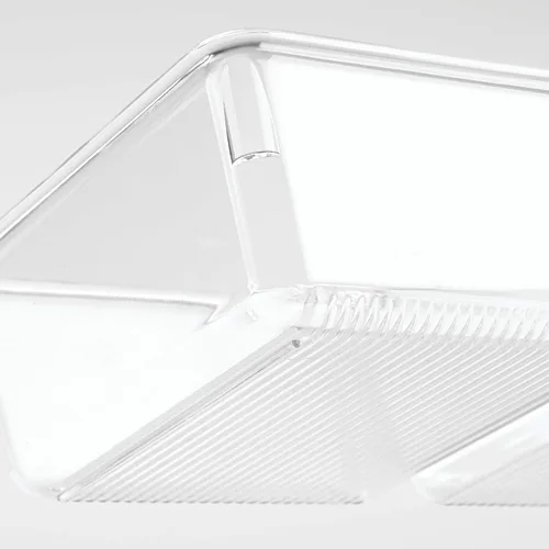 Vista 3 de InterDesign Linus - Organizador de cajones para tocador y tocador, 13 x 5 x 2.25 pulgadas, transparente (paquete de 2)
