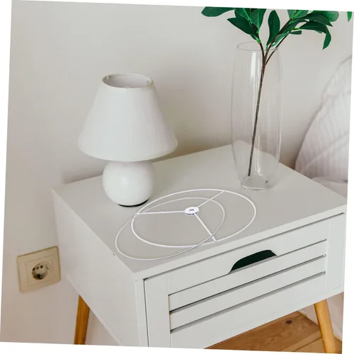Vista 3 de Uonlytech Marco de luz de techo para lámpara de bricolaje, soportes para pantalla de lámpara, accesorios de luz