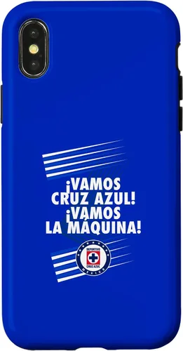 Vista 5 de Cruz Azul - Obtenga una gran puntuación con nuestra exclusiva funda de la colección para iPhone 17