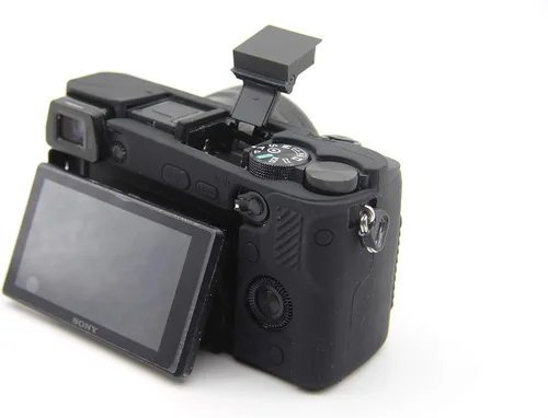 Vista 7 de Funda para Sony Alpha A6300 A6300 A6400 (Negro)