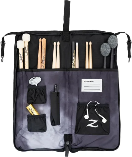 Vista 5 de Zildjian Student Stick Bag, Negro y Gris