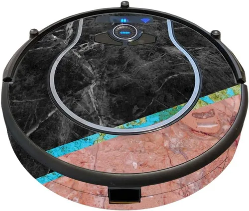Vista 9 de MightySkins Skin compatible con Shark Ion Robot 750 - Cobertura mínima al vacío – Madera abstracta Funda protectora de vinilo duradera y única