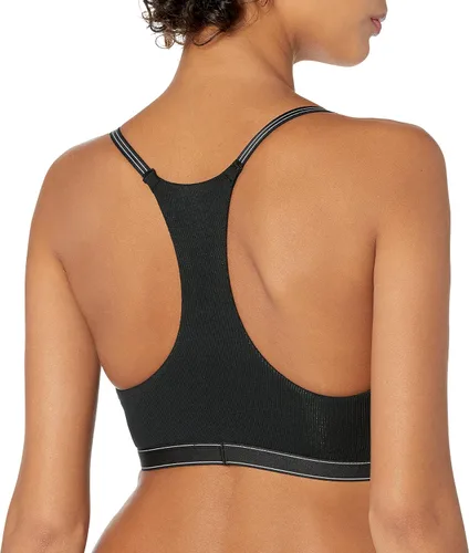 Vista 2 de Calvin Klein Bralette sin forro de levantamiento natural acanalado puro para mujer