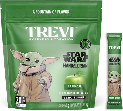 Vista 26 de TREVI Electrolytes Powder Packets, Sugar Free Hydration, Frost 20 Pack