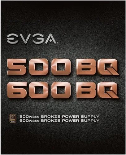 Vista 2 de Fuente de alimentación 700 B1 EVGA 80+ Bronce, 700 W 100-B1-0700-K1