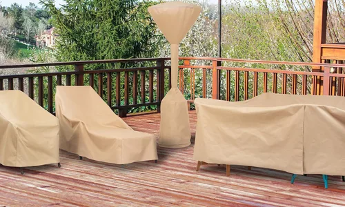 Vista 6 de Modern Leisure Basics - Funda para silla tumbona de patio, tela resistente a la intemperie, protección de muebles perfecta para patio, terraza