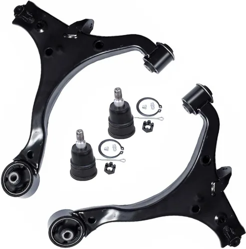 Vista 88 de Detroit Axle - Kit de brazos de control de extremo delantero para Acura 2004-2008 TSX 2003-2007 Honda Accord, 2 brazos de control inferiores, 2