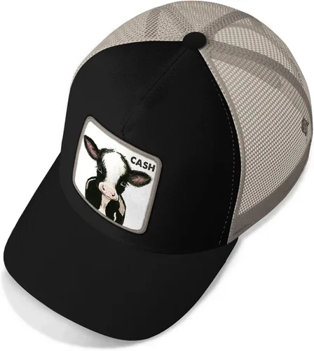 Vista 4 de Asvance Trucker Hat - Mesh Back Baseball Cap for Mens, Womens - Premium Farm Animals Embroidered Hats - Gift for Dad, Mom