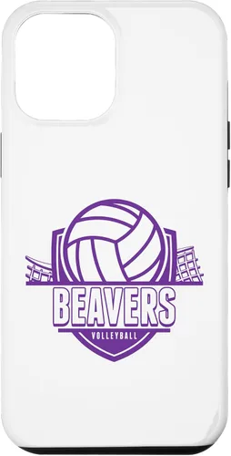 Vista 26 de Beavers Volleyball Back to School Spirit P Case for iPhone 17