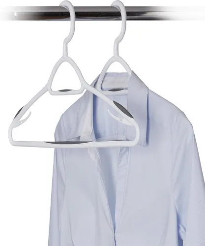 Vista 3 de Set de 5 Perchas Deluxe Antideslizantes de Neatfreak! - Perchas que Ahorran Espacio para Ropa, Pantalones, Chaquetas y Camisas, Paquete de 5