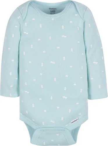 Vista 3 de Gerber baby-boys 3-pack Long Sleeve Onesies Bodysuit