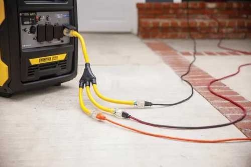 Vista 10 de Champion Power Equipment Cable adaptador de generador de 2 pies 30A 250V