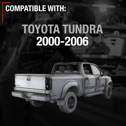 Vista 4 de T1A - Manija para Portón Trasero con agujero para la llave en color negro suave para Toyota Tundra de TruBuilt 1 Automotive. 69090-0C030-C0