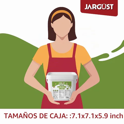 Vista 12 de Crema de pistacho a granel, crema de pistacho Real Antep, 5.5lb