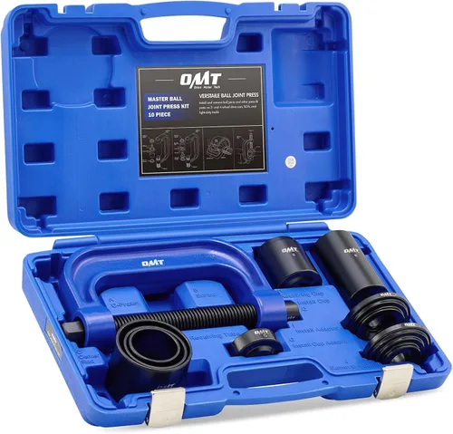 Vista 10 de Kit de prensa de rótula Orion Motor Tech, herramienta de extracción de rótula resistente con adaptadores para 4 ruedas motrices, herramienta