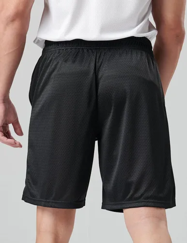 Vista 7 de Liberty Pro Paquete de 5 pantalones cortos deportivos para hombre, pantalones cortos de baloncesto de malla de 9 pulgadas para hombre, pantalones