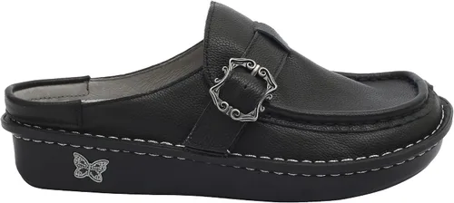 Vista 2 de Alegria Brigid - Zuecos de cuero para mujer con talón