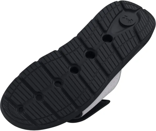 Vista 2 de Under Armour Ignite 7 Slide Sandalia para hombre, (003) NegroBlancoNegro