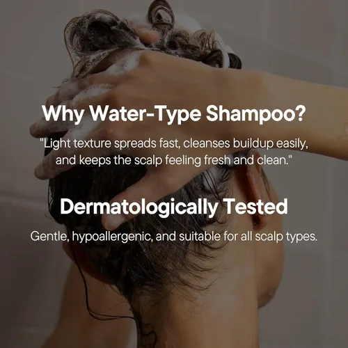 Vista 6 de ALIVELAB O2 Champú de agua para cuero cabelludo sensible, picazón, anticaspa, limpieza profunda y calmante, cuidado del cabello, limpiador del cuero