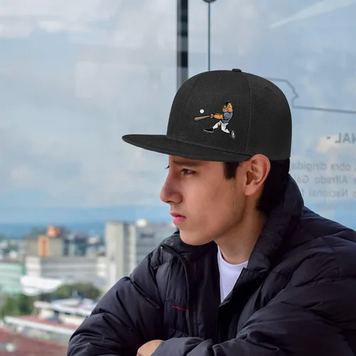Vista 5 de Sombreros Snapback para hombre, sombreros de ala plana para mujer, sombrero ajustado con calavera, gorra de béisbol para adultos, gorra de béisbol