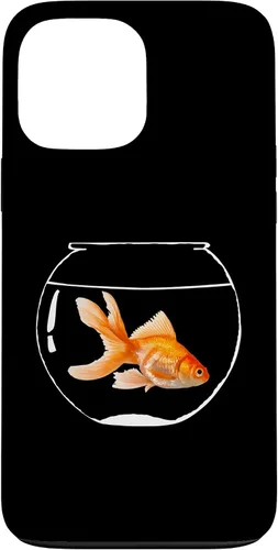 Vista 23 de iPhone 16 Goldfish Bowl Fish Fantail Goldfish Estuche para acuario de agua dulce