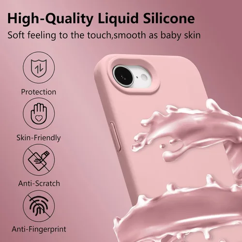 Vista 150 de Funda magnética de silicona para iPhone 13 Pro, color blanco antiguo [Compatible con Magsafe] [Forro de microfibra suave antiarañazos], funda