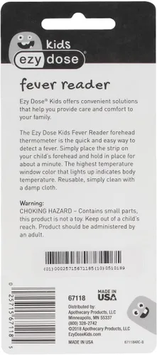 Vista 3 de EZY DOSE Termómetro para Niños para Fiebre para Bebé y Niño Pequeño, Celsius y Fahrenheit, Reutilizable, para el Hogar y Viajes, 10 ml