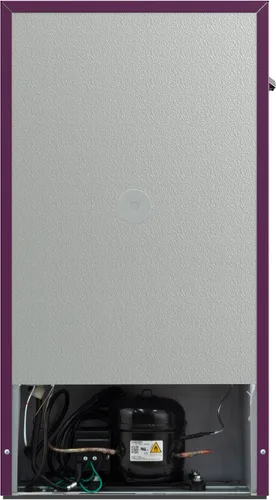 Vista 5 de Frigidaire, Refrigerador compacto de 3.1 pies cúbicos de la serie Retro de 2 puertas, abrebotellas lateral integrado, color morado