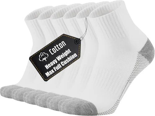 Vista 9 de ONKE Calcetines de corte bajo para hombre, ejercicio atlético, correr Negro1