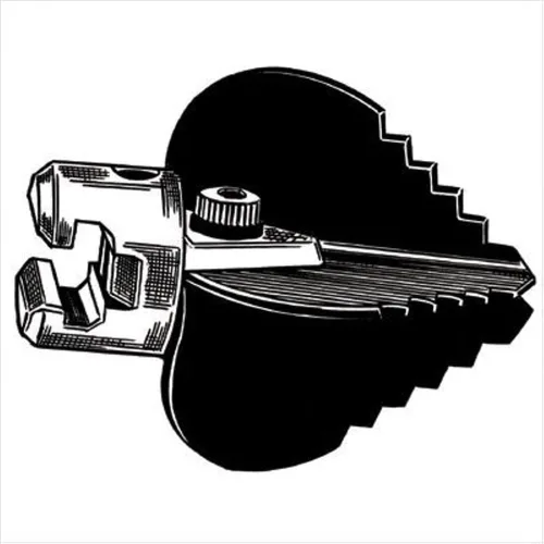 Vista 7 de RIDGID 62860 T-103 Cortador de dientes de sierra de 2-1/2", bronce