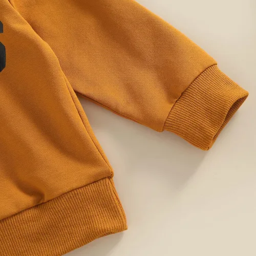 Vista 110 de Ropa de bebé niño 3 6 9 12 18 24M 3T Conjunto de pantalones con capucha patchwork sudadera con capucha pantalones de rayas traje de otoño invierno