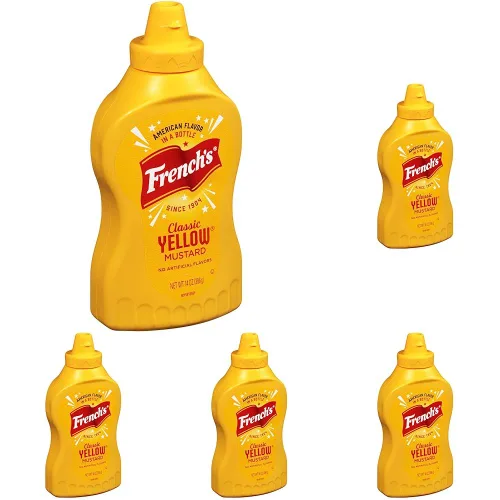 Vista 10 de Frenchs Squeeze Mostaza, 8 onzas (paquete de 20)