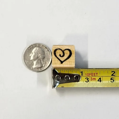Vista 8 de Sellos de goma con corazones de San Valentín