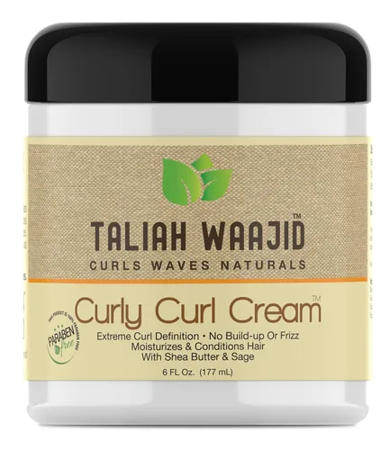 Vista 6 de Crema para rizos, ondas y rizado natural, 6 onzas de Taliah Waajid, paquete de de 1