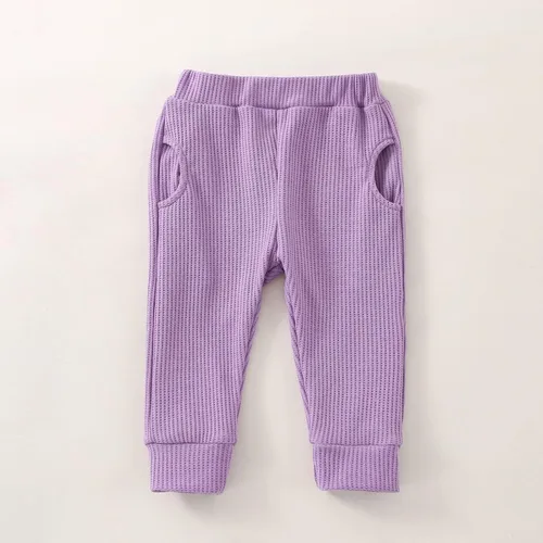 Vista 6 de FOCUTEBB Conjunto de ropa de bebé niña para otoño e invierno, conjunto de sudadera de manga larga y pantalones con diadema
