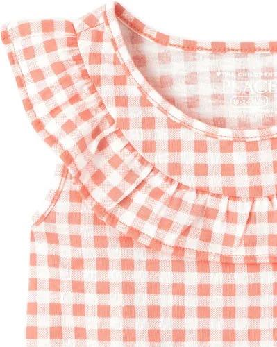 Vista 2 de The Children's Place Camisetas sin mangas para bebés y niñas pequeñas