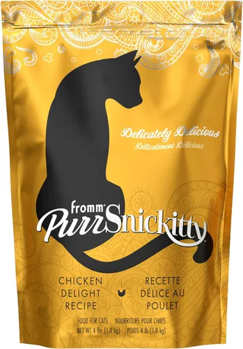 Vista 16 de Fromm PurrSnickitty Chicken Delight - Alimento seco prémium para gatos para todas las etapas de la vida, receta de pollo, 6 onzas