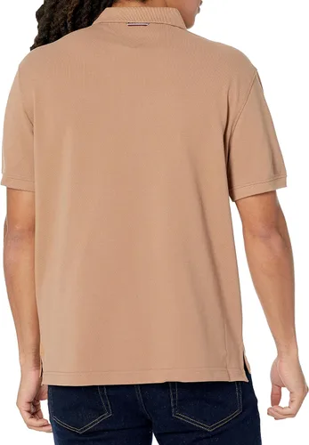 Vista 2 de Tommy Hilfiger Polo casual con bandera ondulada para hombre