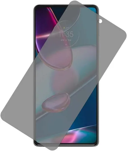 Vista 6 de Paquete de 2 protectores de pantalla de vidrio templado antiespía para Motorola Moto Edge Plus 2022