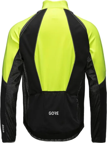 Vista 4 de GORE WEAR Chaqueta Phantom estándar para hombre Amarillo Neón/Negro