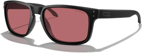 Vista 19 de Gafas de sol polarizadas deportivas para hombre, gafas de sol de marco flexible para pesca deportiva masculina Marco negro/lente negra/metal plateado