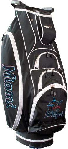 Vista 12 de Team Golf MLB - Divisor de club ligero de 10 vías, soporte de acción de resorte, bolsillo enfriador aislado, guante de velcro y soporte