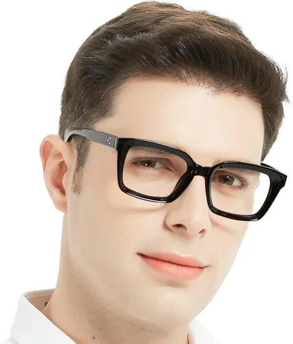 Vista 37 de Lightweight Reading Glasses Men Women Square Spring Hinges Readers 1.00 1.25 1.50 1.75 2.00 2.25 2.50 2.75 3.00