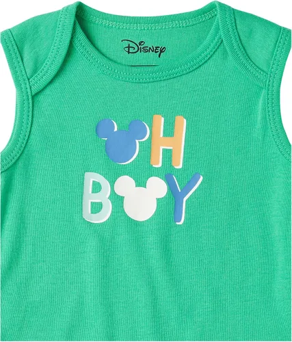 Vista 3 de Tienda Essentials Disney Marvel Star Wars Baby Boys' Sleeveless Bodysuits, Pack of 6