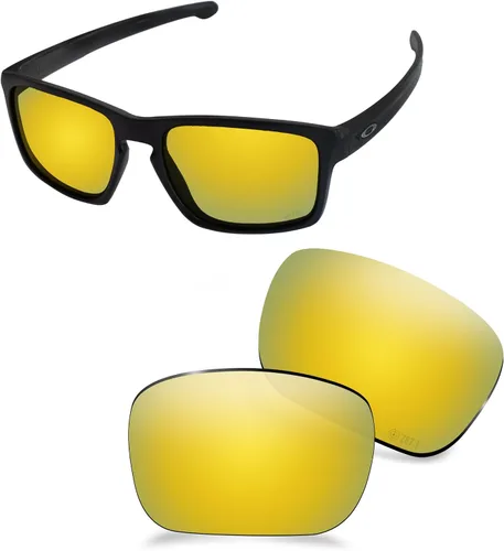 Vista 9 de Lentes de repuesto ANSI Z87.1 para gafas de sol Oakley Sliver XL, color azul capri