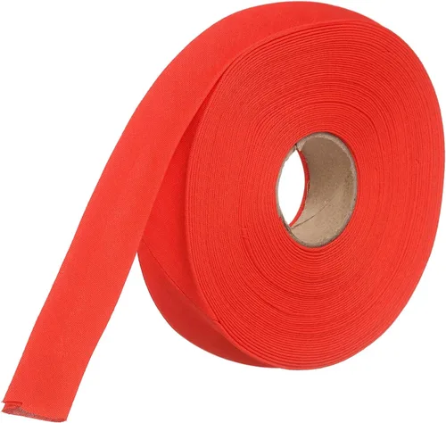 Vista 128 de MECCANIXITY Cinta al bies de doble pliegue de 1 pulgada, cinta al bies de poliéster continua a granel para coser, costura, acolchado, dobladillo